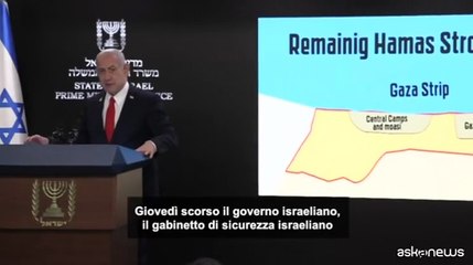 M.O., Netanyahu: vogliamo liberare Gaza, non occuparla