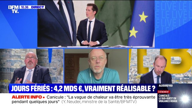 Jours fériés : 4,2 milliards d'euros, vraiment réalisable ? - 11/08