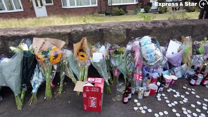 Tributes continue to grow for the three victims who were killed in a car crash along Clarence Street, Upper Gornal.