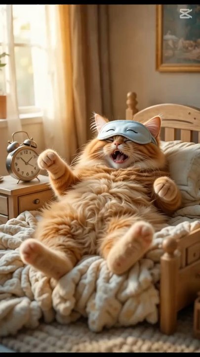 Super lazy cat