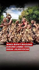 Wakil Bupati Buleleng Dukung Lomba Gerak Jalan Kocak