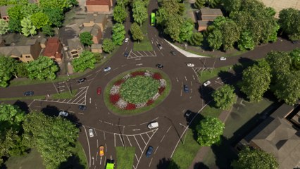 Major Lawnswood roundabout works get underway in north Leeds