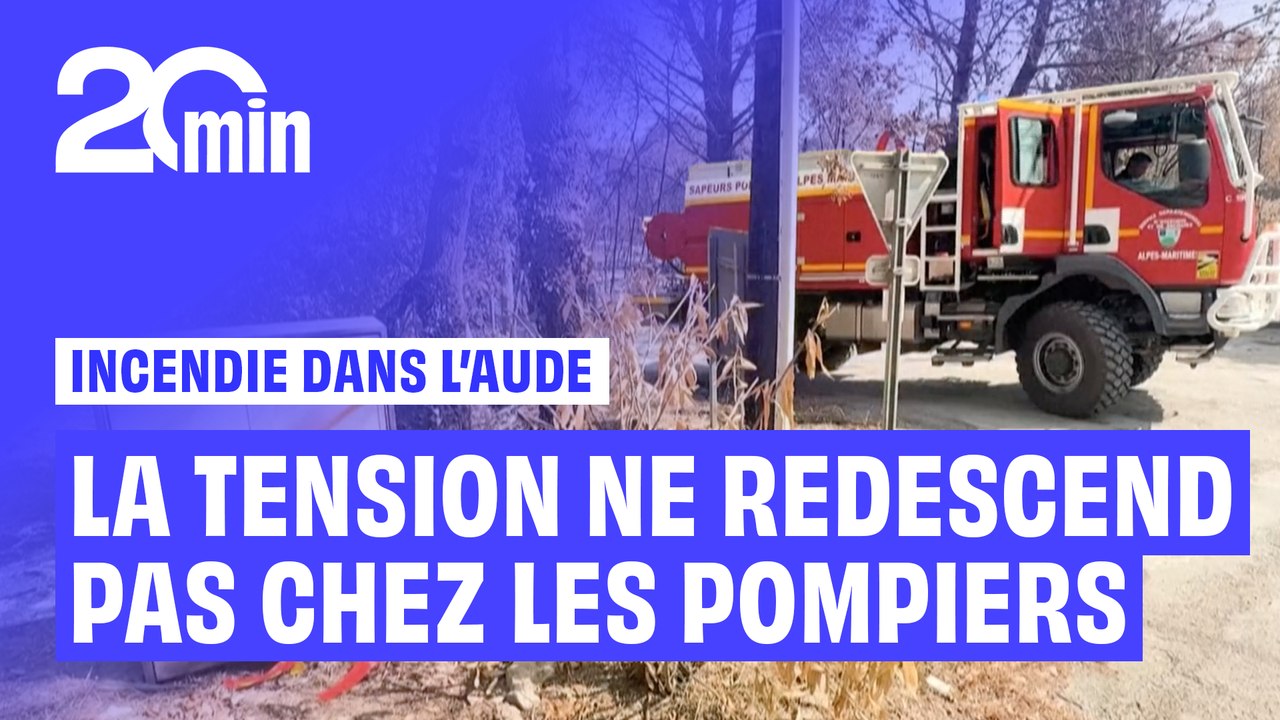 Incendie dans l’Aude : Le feu est fixé, mais la tension ne redescend pas chez les pompiers