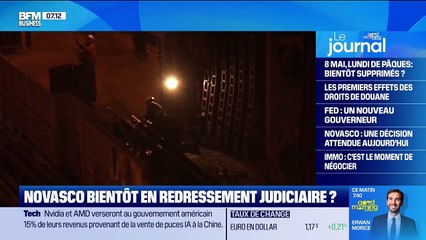 Le métallurgiste Novasco, qui emploie en France quelque 760 salariés en Lorraine, dans la Loire et le Nord, a été placé lundi en redressement judiciaire