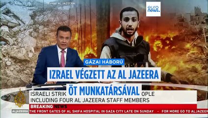 Izrael végzett az Al Jazeera öt munkatársával