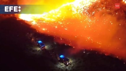 Desalojan a 40 personas por el incendio declarado en Aranjuez
