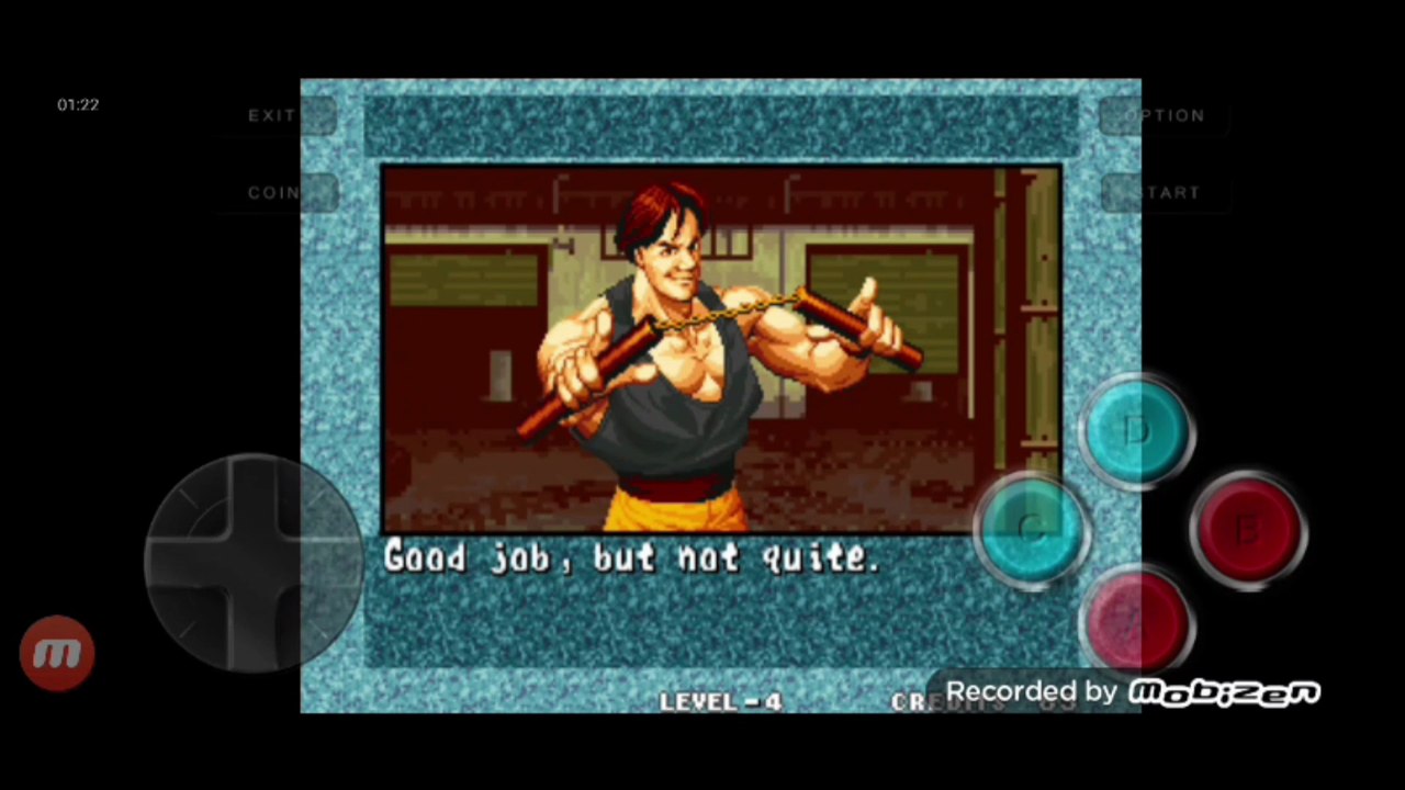 Fatal Fury 3 Bob Wilson vs Hon Fu Bob Wilson é derrotado por Hon Fu