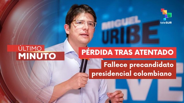 Fallece el senador colombiano Miguel Uribe Turbay