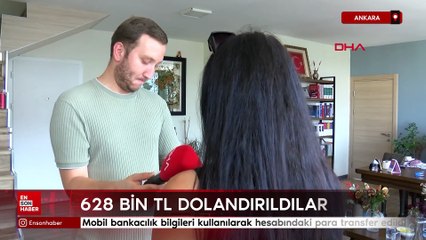 Ankara'da uyurken cep telefonuna sızıp, 628 bin TL dolandırdıla