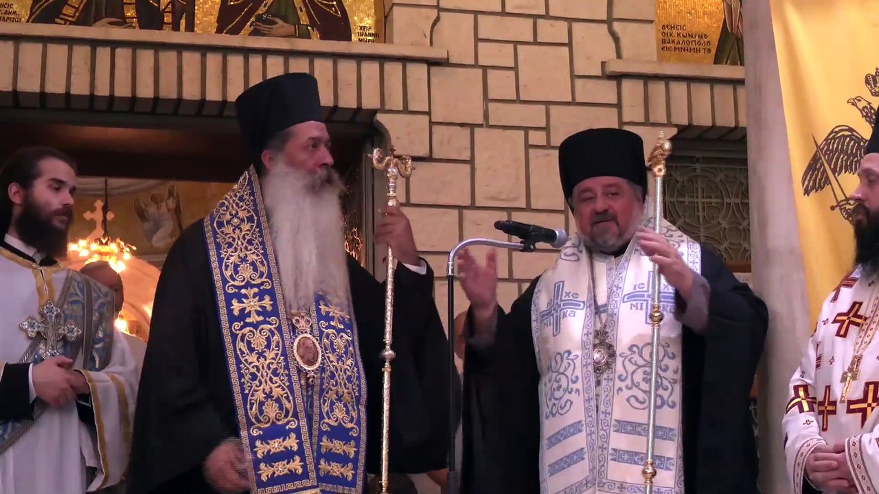 Η λιτανεία σε ξηρά και θάλασσα της εικόνας της...