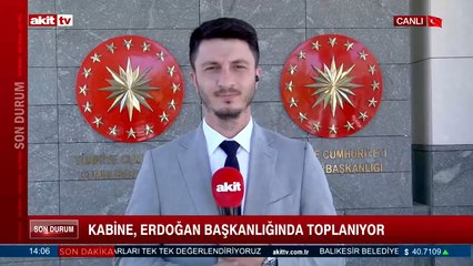 Kabine, Erdoğan başkanlığında toplanıyor