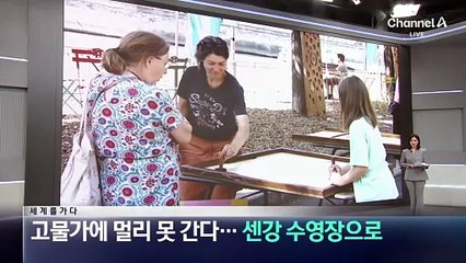 [세계를 가다]고물가에 휴가 멀리 못 간다…센강 수영장으로