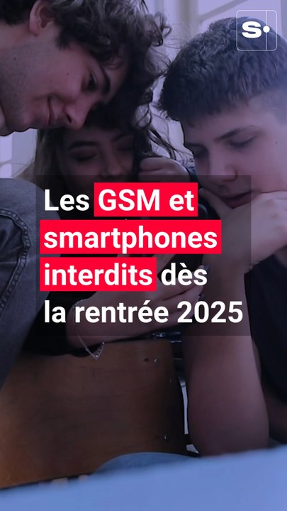 Les GSM et smartphones interdits à l’école dès la rentrée 2025 !