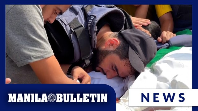 Hundreds join funeral procession for Al Jazeera reporter killed by Israeli strike in Gaza