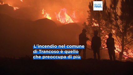 Portogallo alle prese con vaste operazioni antincendio tra caldo record e clima secco