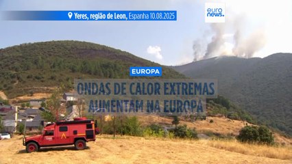 Nova vaga de calor prossegue sem tréguas no Sul da Europa