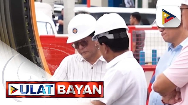 PBBM, pinangunahan ang inspeksyon sa Pasig-Marikina River Channel Project Phase 4; DPWH, nagsumite na ng listahan ng mga flood control projects | ulat ni Vel Custodio