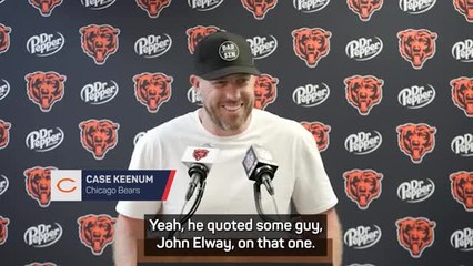 'It may not count, but it matters' - Johnson's message to Bears in preseason