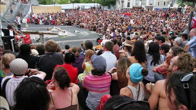 Festival de rue Aurillac août 18, 2010