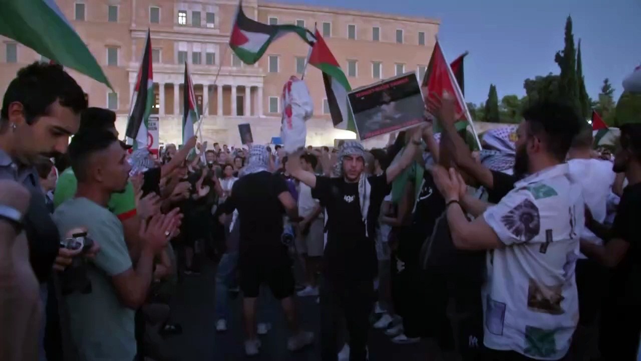Schauen: Pro-palästinensische Proteste in ganz Griechenland wegen Gazakrieg
