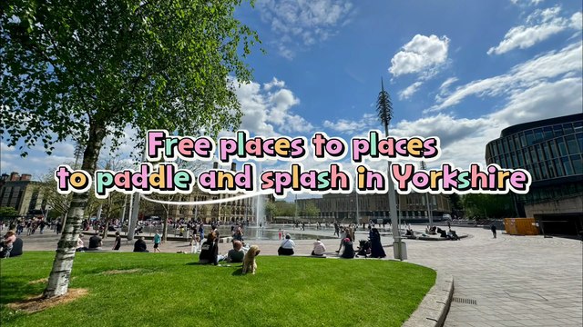 Free splash parks and lidos in Yorkshire: Hull, Whitby, Bridlington, Sheffield and Bradford