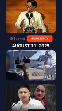 Today's headlines: President Marcos, Chinese ships, flood control projects | The wRap | August 11, 2025