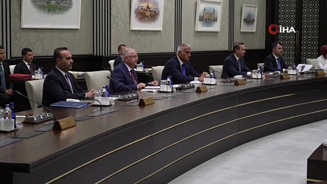 Cumhurbaşkanlığı Kabinesi, Cumhurbaşkanı Recep Tayyip Erdoğan başkanlığında Beştepe’de toplandı