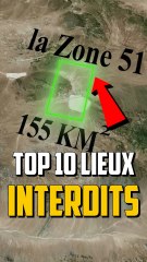 TOP 10 DES ZONES INTERDITES !