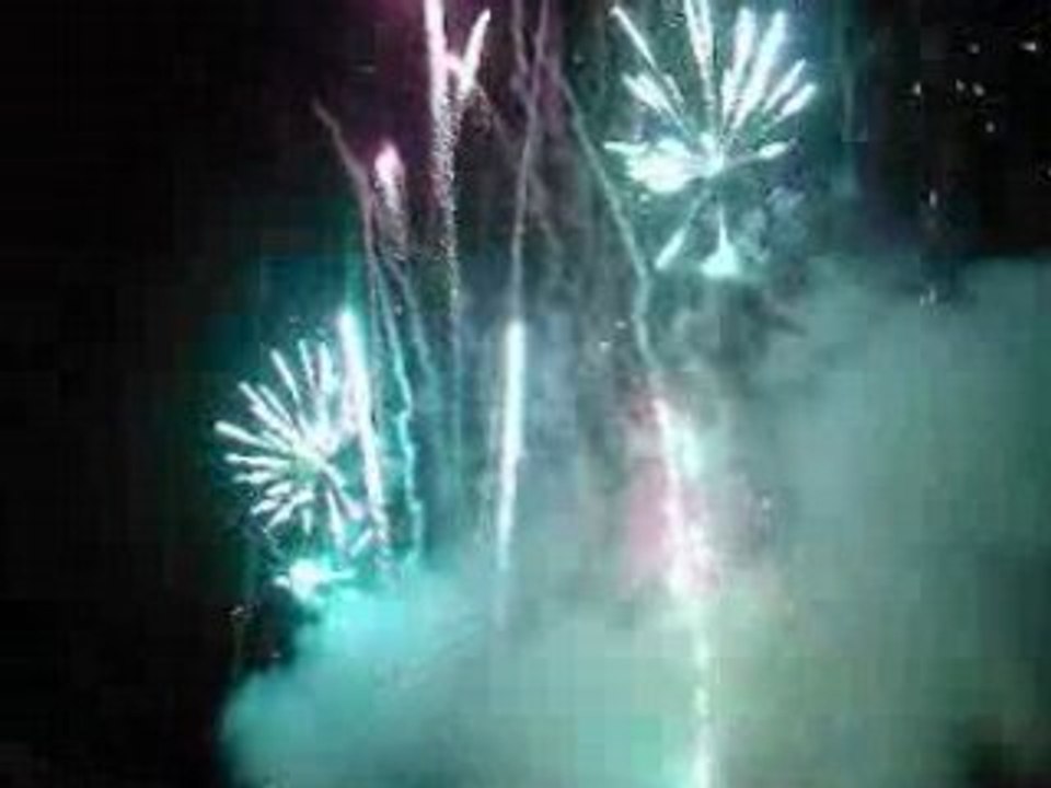 Feu d'artifice loupé biénal Fontenay 2008