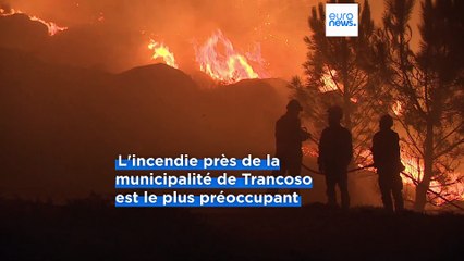 Trois grands incendies au Portugal mobilisent des milliers de personnes