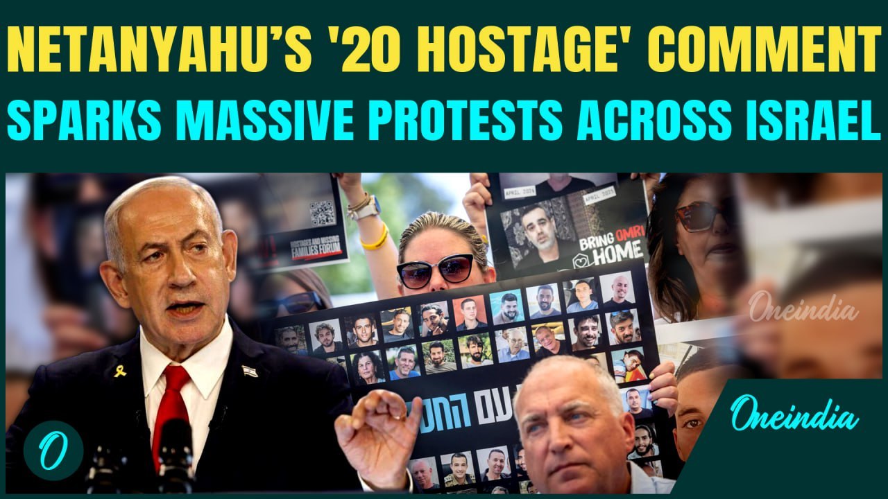 Tel-Aviv Rocked By Massive Anti-Netanyahu Protests After PM Agrees To Save Only 20 Hostages
