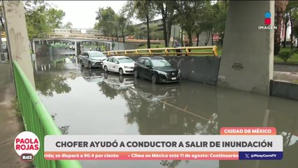 Caos por la fuerte lluvia en el Valle de México | DPC con Paola Rojas