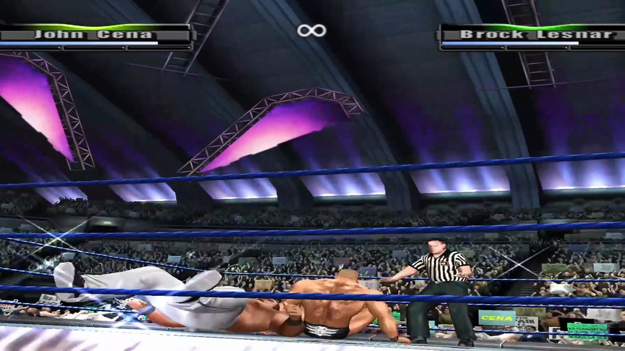 WWE John Cena vs Brock Lesnar WrestleMania XIX GameCube | Dolphin emulator