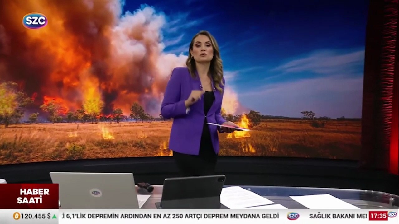 Çanakkale'de orman yangını yerleşim yerlerine sıçradı