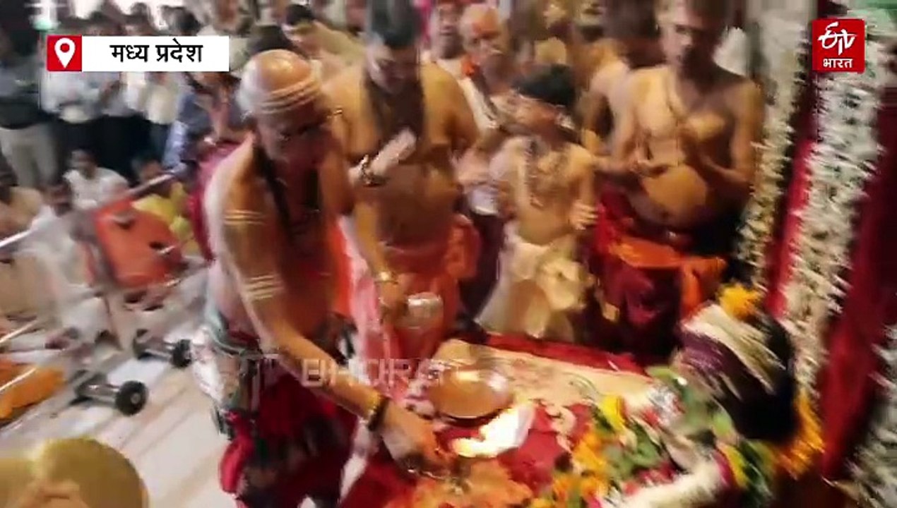 भाद्रपद माह की पहली सवारी, 5 स्वरूप में निकले महाकाल, जयकारों से गूंज उठी अवंतिका नगरी