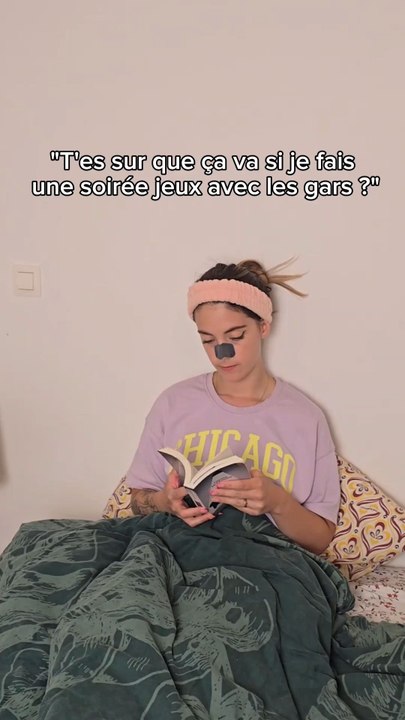 sa soirée à elle 😂