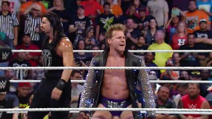 FULL MATCH The Wyatt Family vs. Roman Reigns, Dean Ambrose & Chris Jericho Night of Champions 2015