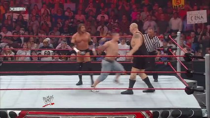 FULL MATCH Triple H vs. Randy Orton vs. John Cena vs. Big Show   WWE Title Raw, June 15, 2009