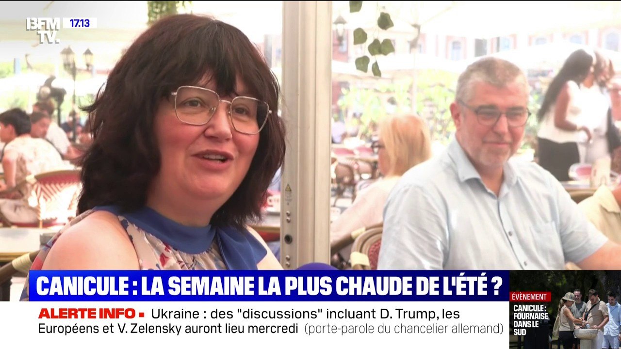 Canicule: les Français s'adaptent à l'une des semaines les plus chaudes de l'année