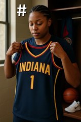 Sign Guard Odyssey Sims for the Indiana Fever