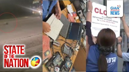 Konduktor, nahati ang katawan matapos masagasaan ng kotse at truck; driver ng kotse, nakainom umano | SONA