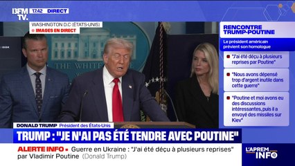 Guerre en Ukraine: "Si l'accord me semble bon, j'appellerai en premier le président Zelensky", annonce Donald Trump