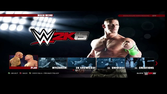 WWE 2k25 NEW INTRO - THE OPENING SETTINGS WWE2k