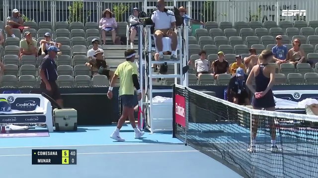 Francisco Comesaña vs Jaume Munar | Resumen | Masters 1000 de Cincinnati