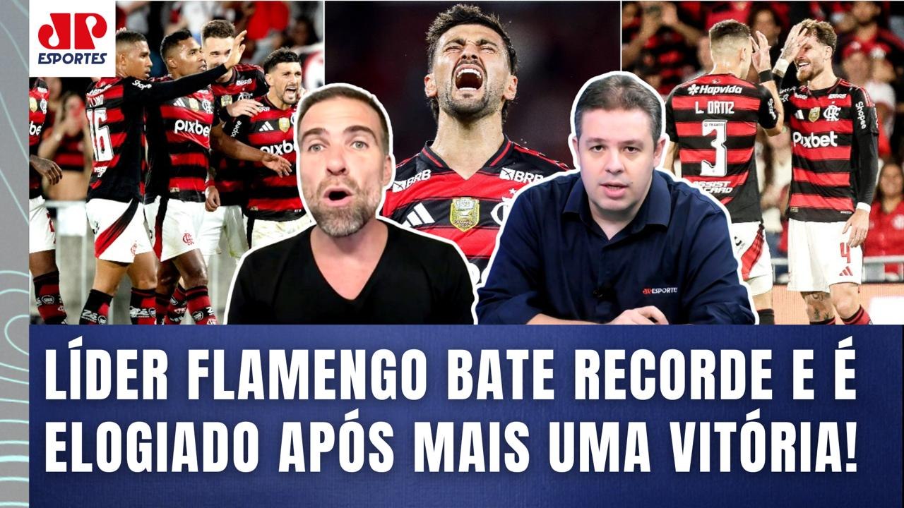 "O FLAMENGO NUNCA TINHA CONSEGUIDO FAZER ISSO, gente! É a 1ª VEZ NA HISTÓRIA que..." LÍDER ELOGIADO!