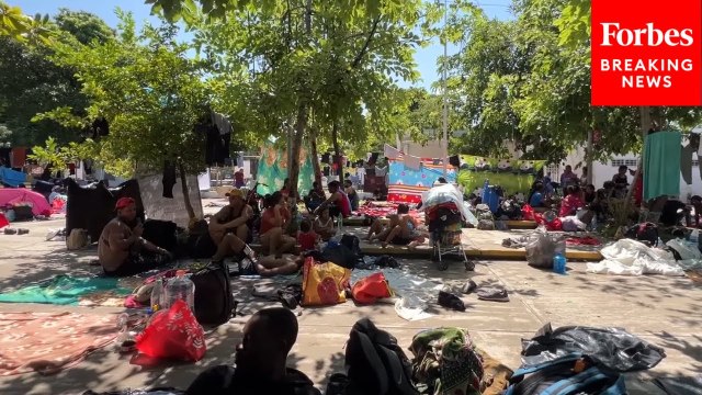 Migrant Caravan Advances In Chiapas, Mexico