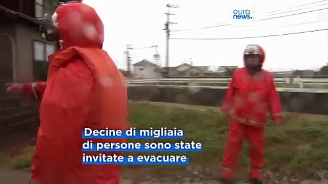 Giappone, diverse persone risultano disperse a causa di una violenta alluvione
