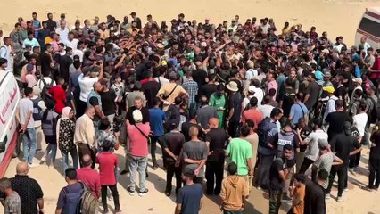 Funeral of Al Jazeera journalists killed by Israeli strike