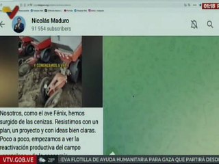 Jefe de Estado: Nosotros, como el ave Fénix, hemos surgido de las cenizas