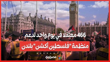 466 معتقلًا في يوم واحد لدعم منظمة "فلسطين أكشن" بلندن.. ما القصة؟